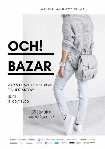 OCH! Bazar - wyprzedaże u polskich projektantów