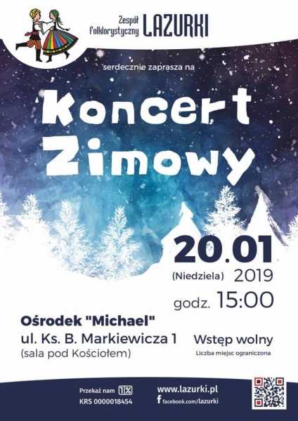 Zimowy Koncert Kolędowy Zespół Folklorystyczny "LAZURKI"