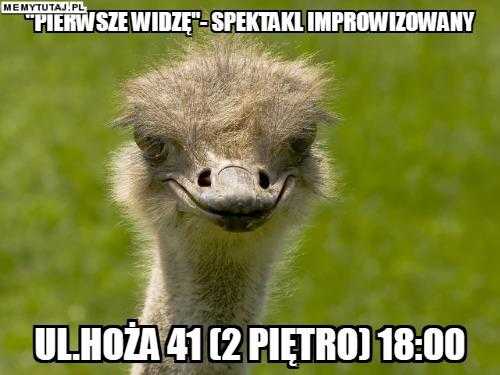 Spektakl impro - Teatr Pierwsze Słyszę