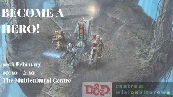 Dungeons & Dragons RPG at CWW - become a hero