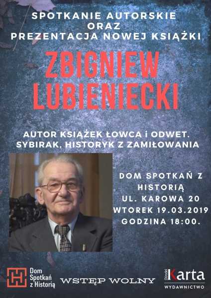 Spotkanie Autorskie ze Zbigniewem Lubienieckim