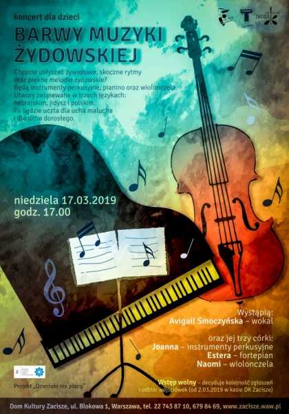Koncert dla dzieci: Barwy muzyki żydowskiej