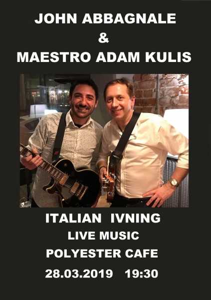 ITALIAN EVENING ! LIVE MUSIC