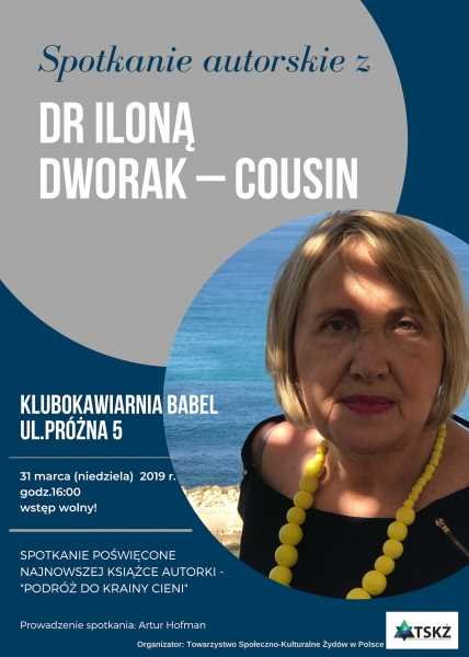 Spotkanie autorskie z dr Iloną Dworak-Cousin