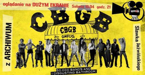 Film - CBGB - dokument o kolebce punk rocka