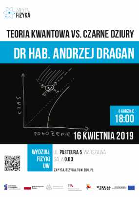 Dr hab. Andrzej Dragan – Teoria kwantowa vs. czarne dziury