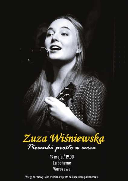 Zuza Wiśniewska "Piosenki prosto w serce" w La Boheme