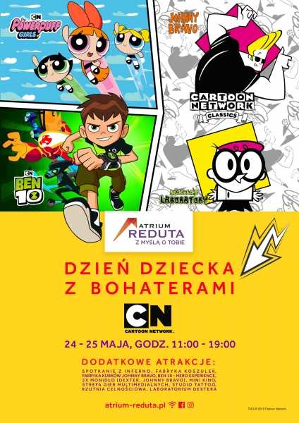 Dzień Dziecka z bohaterami Cartoon Network w Atrium Reduta