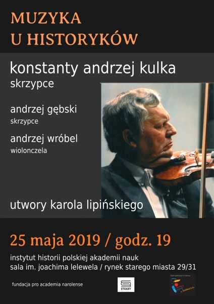 Muzyka u Historyków / Konstanty A. Kulka / Lipiński