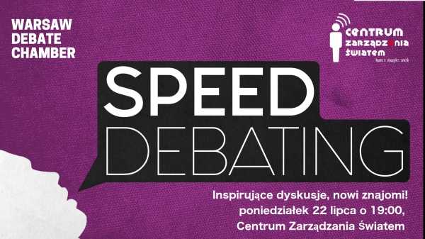 Speed Debating Warsaw #12: Co czyni nas szczęśliwymi?