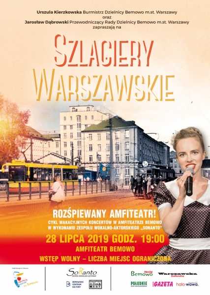 Szlagiery Warszawskie - koncert w cyklu "Rozśpiewany Amfiteatr!"
