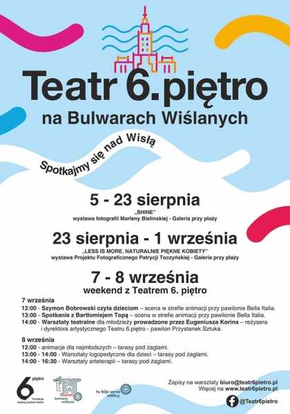 Weekend z Teatrem 6.piętro na Bulwarach Wiślanych