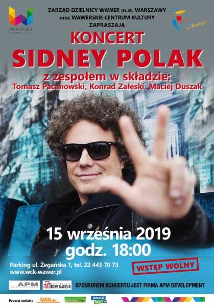Sidney Polak - koncert