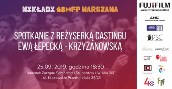 Spotkanie z reżyserką castingu | 48HFP Warszawa 2019