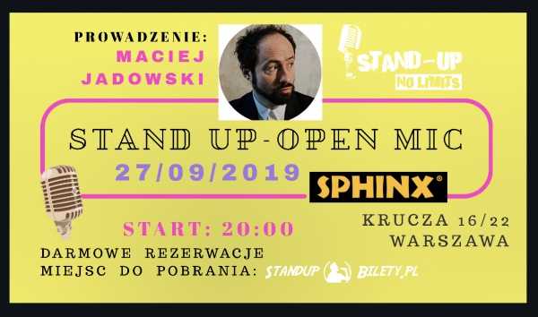 Stand Up - Open Mic