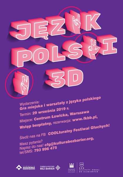 Język polski w 3D