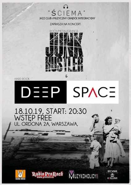JUNK HUSTLER i DEEP SPACE w Ściema Jazz Club