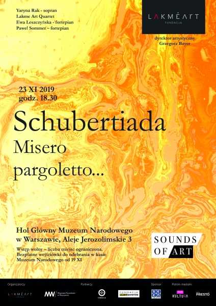 Cykl koncertów Sounds of Art / Schubertiada