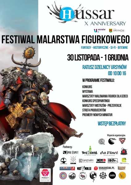 Festiwal Figurkowy - Hussar MPC 2019 - X Anniversary - Warszawa 2019