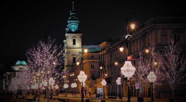 Rozświetlone Krakowskie Przedmieście