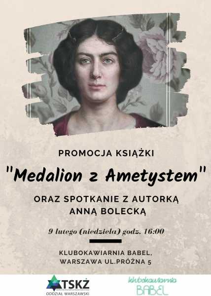 Promocja książki Anny Boleckiej „Medalion z Ametystem”