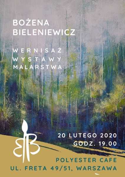 Wernisaż wystawy malarstwa - Bożena Bieleniewicz