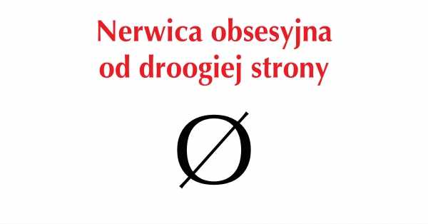 "Nerwica obsesyjna od droogiej strony" - wykład Marcina Piotrowskiego