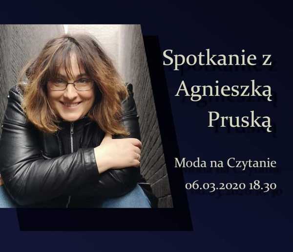 "Czy autor powieści kryminalnych musi być policjantem?" Spotkanie z Agnieszką Pruską