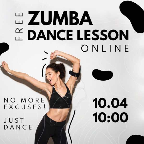 Free online Zumba dance lesson