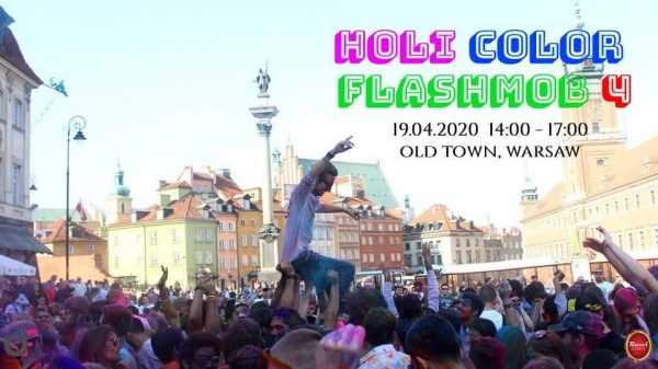 HOLI COLOR FLASHMOB 4 – Warszawa 2020