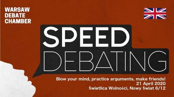 Speed Debating Warsaw #19 in English: Migration and the world