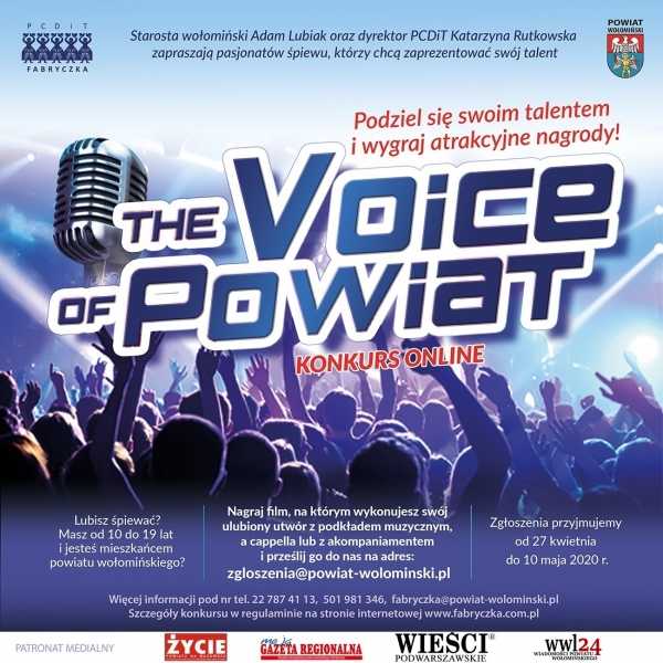 The Voice of Powiat - konkurs dla mieszkańców powiatu wołomińskiego