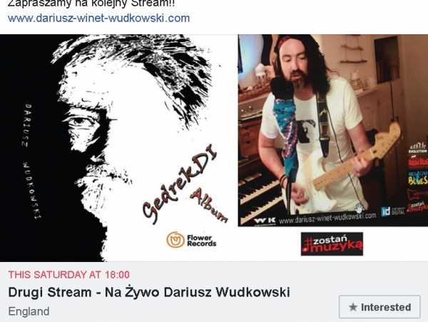 Występ Dariusza Wudkowskiego Online 