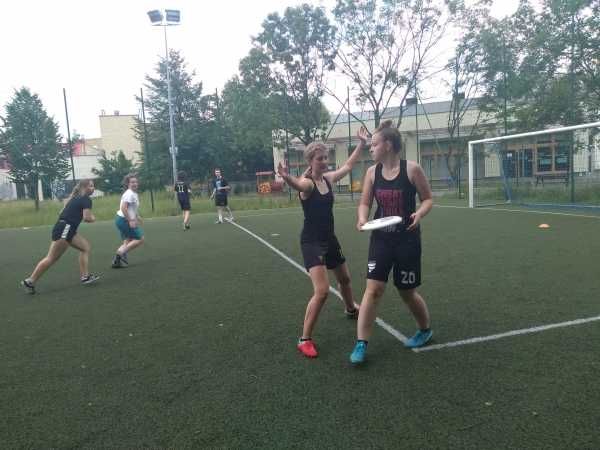 Otwarty trening ultimate frisbee