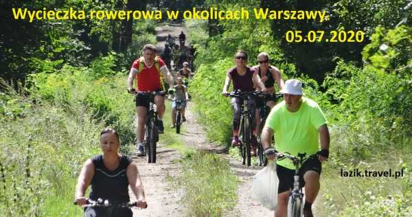 Lasy, plaża i bunkry - wycieczka rowerowa w okolicach Warszawy