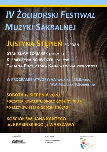 IV Żoliborski Festiwal Muzyki Sakralnej