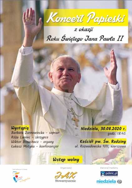 Koncert z okazji roku Św. Jana Pawła II