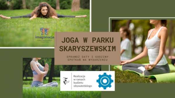 Relaksacyjna joga z dźwiękiem w parku