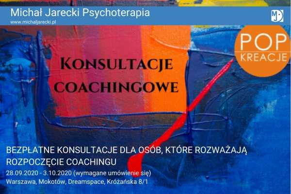 POPKREACJE 2020 - bezpłatne konsultacje coachingowe