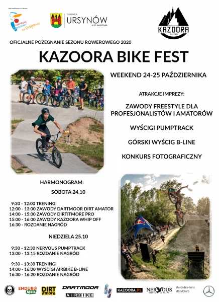 Kazoora Bike Fest - Pożegnanie Sezonu Rowerowego