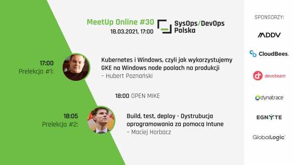 SysOps/DevOps MeetUp Online #30