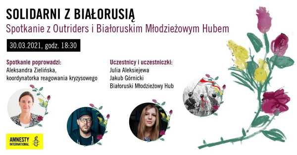 Solidarni z Białorusią / rozmowa z Outriders i białoruską młodzieżą