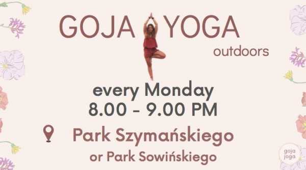 GOJA YOGA in English - Monday classes in the park