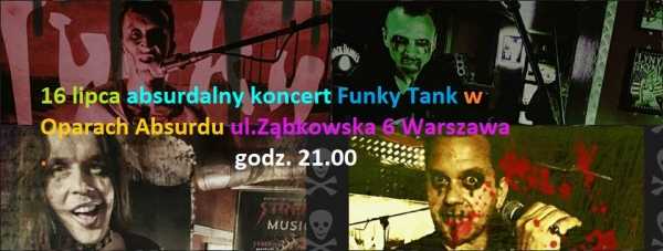 Absurdalny koncert zespołu Funky Tank