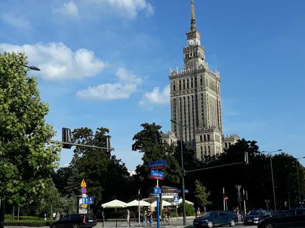 Spacer po okolicach Pałacu Kultury i Nauki