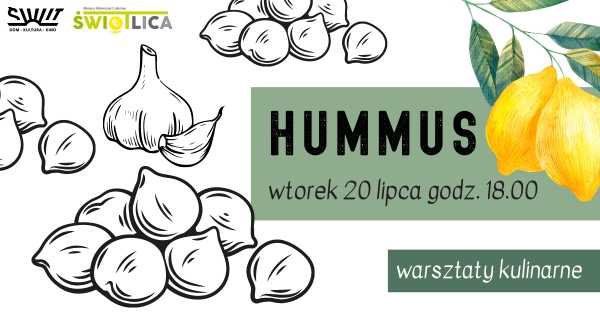 Hummus - warsztaty kulinarne