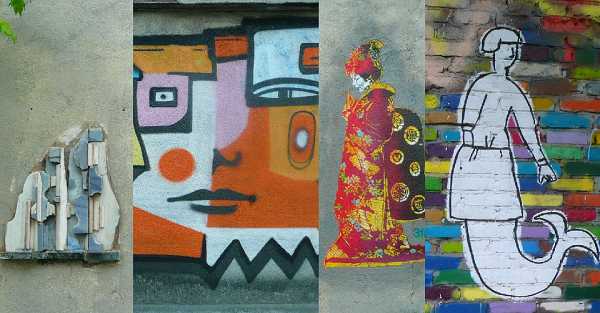 Nowej Pragi street art stary i nowy