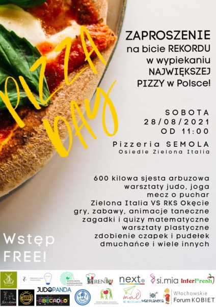 PizzaDay - bijemy rekord w wypiekaniu największej pizzy w Polsce