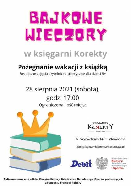 Bajkowe wieczory w Księgarni Korekty