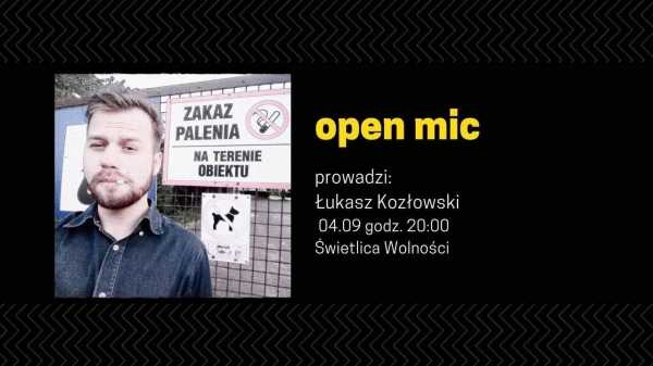 Stand-up Open Mic - Łukasz Kozłowski